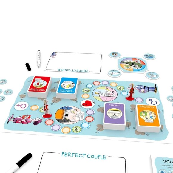 Perfect Couple Board Game For Couples Anniversary Valentine's Day - Picture 8 of 9
